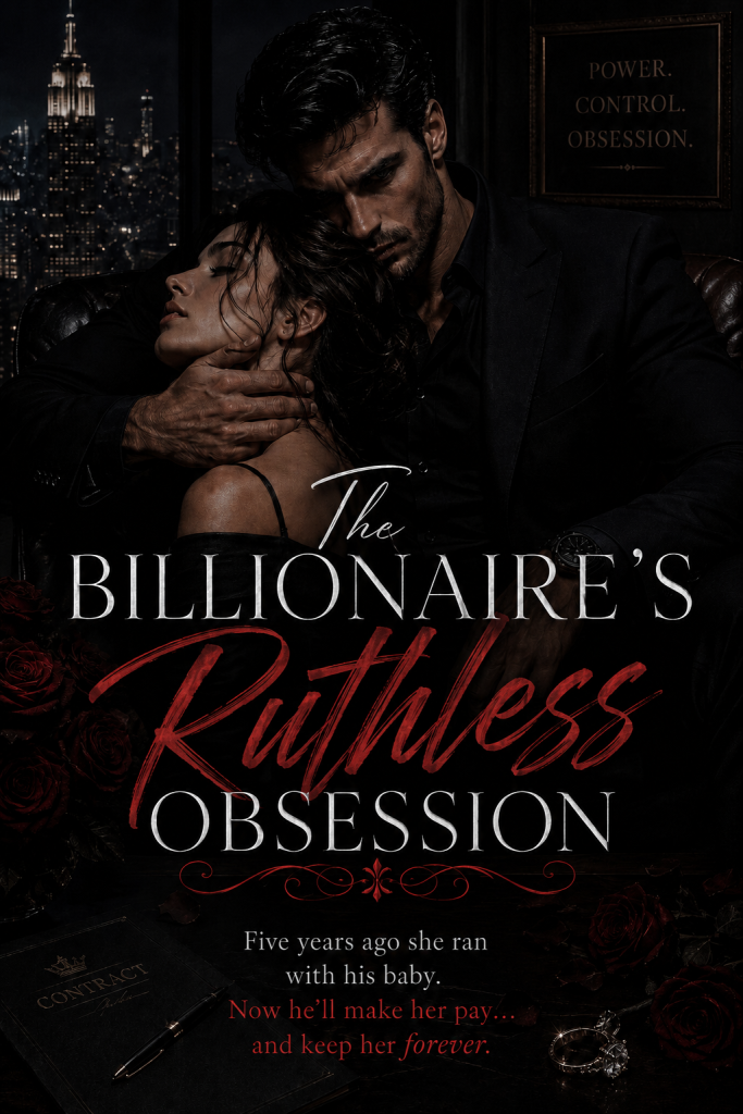The Billionaire's Ruthless Obsession dark romance novel cover